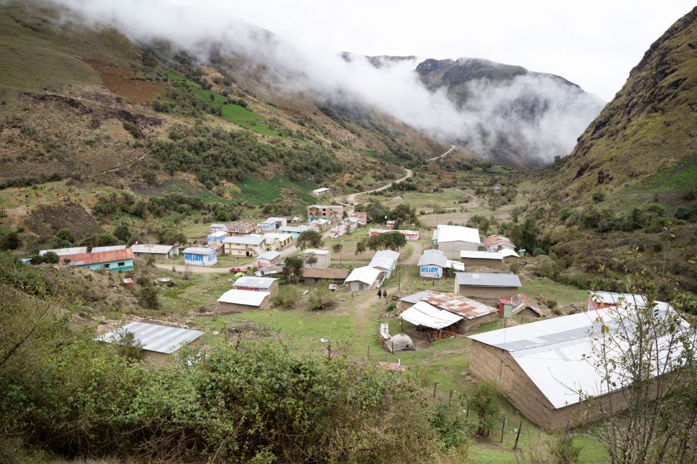 Farming in the Andes